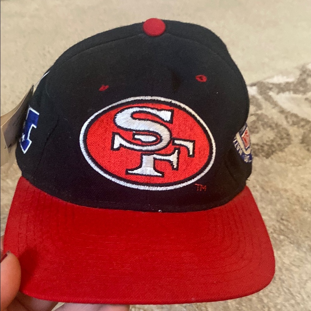 Vintage 49er hat, size 7 1/4